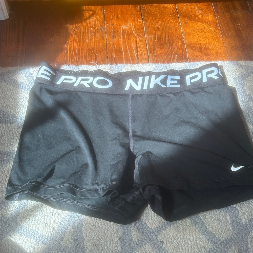 Nike Pro Black Athletic Shorts
